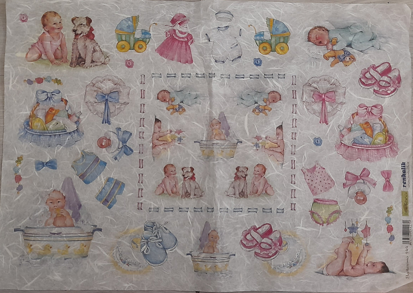 Carta di riso per decoupage
