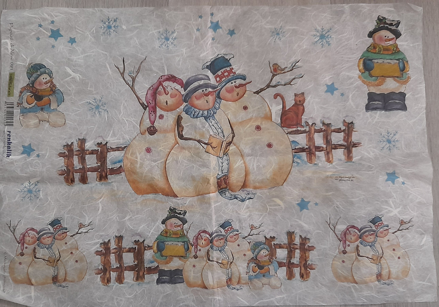 Carta di riso per decoupage