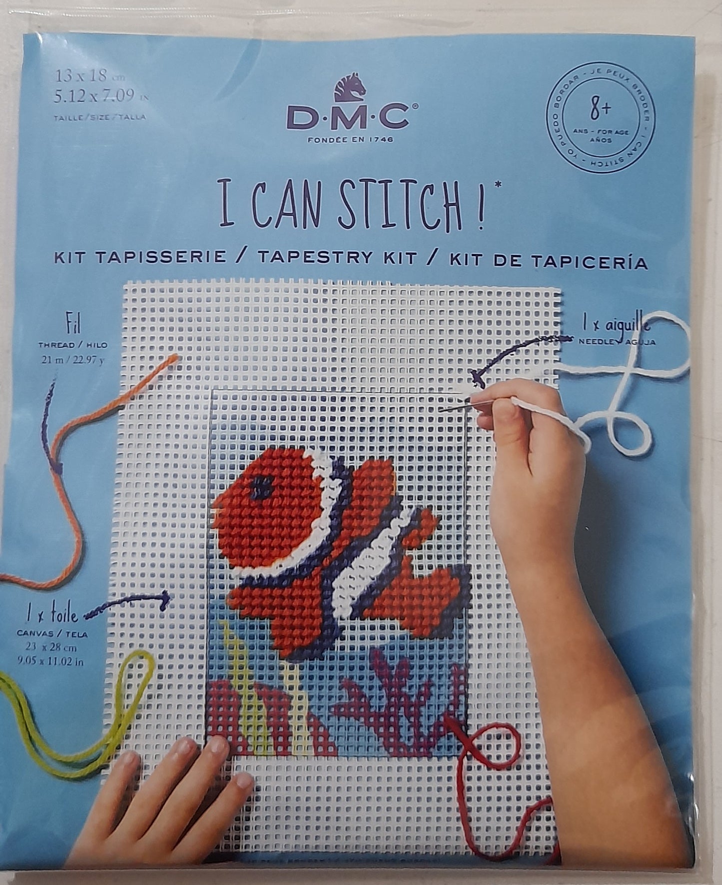 Kit da ricamo mezzo punto per creatività senza limiti