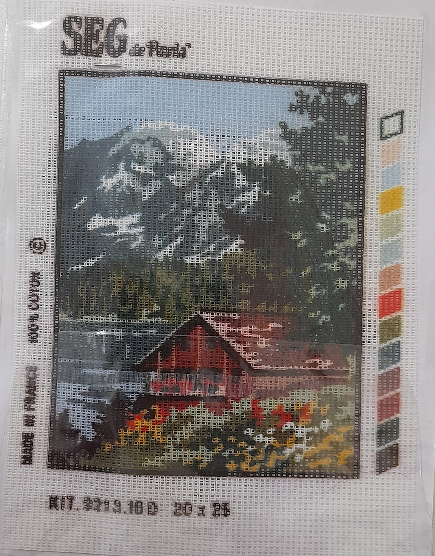 Kit da ricamo mezzo punto per creatività senza limiti