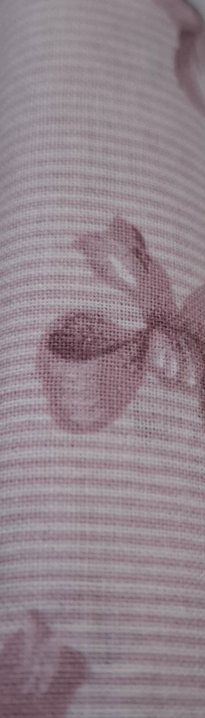 Tessuto righe e fiocchi viola