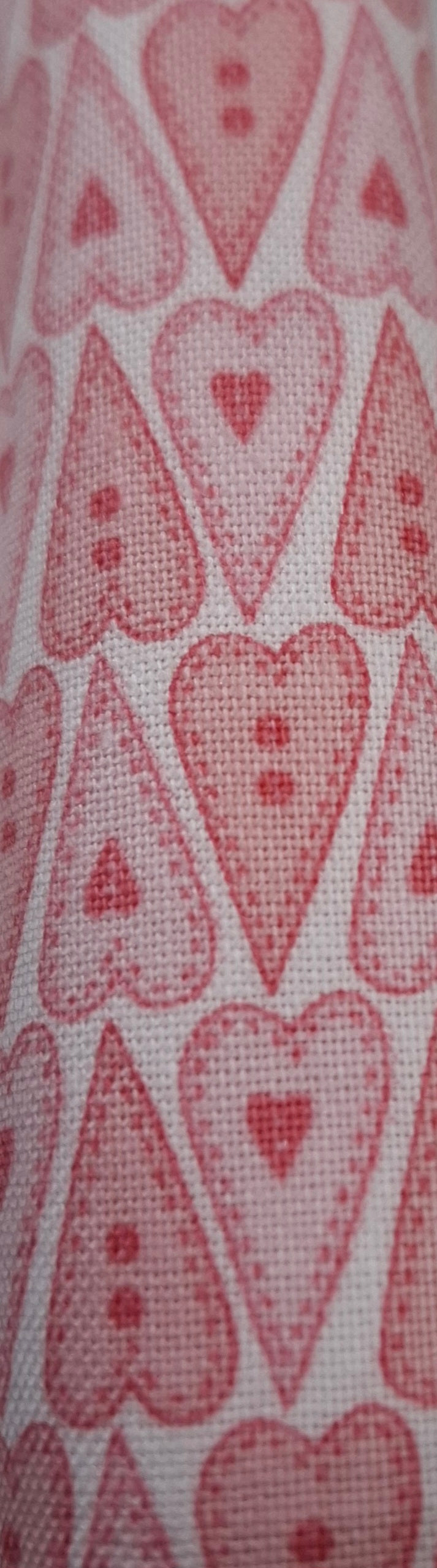 Tessuto cuori rosa