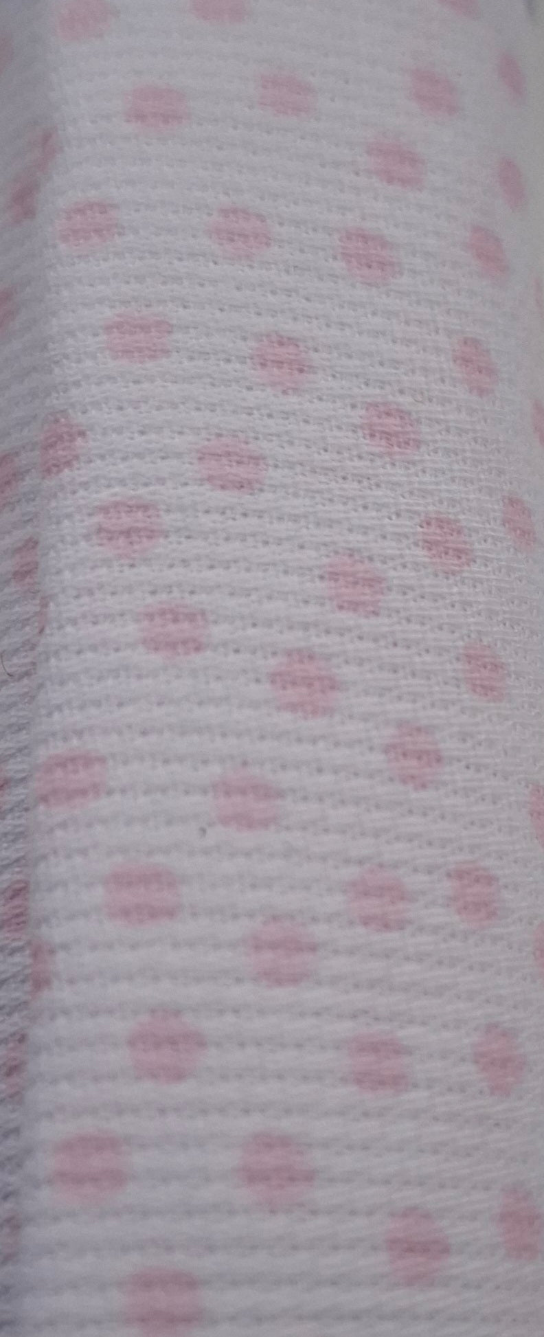 Tessuto pois rosa