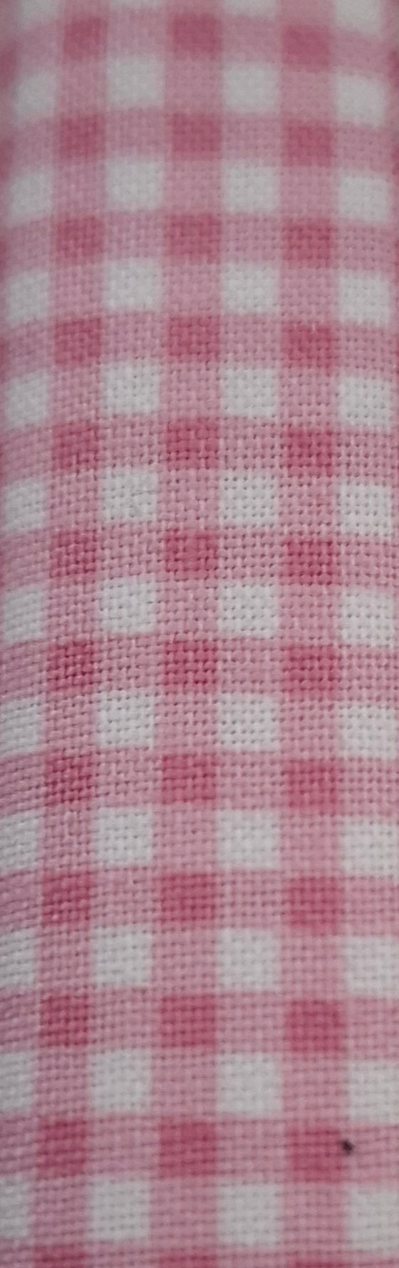 Tessuto quadretti rosa