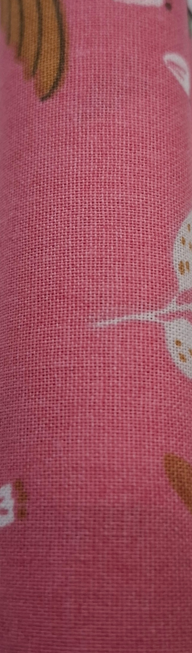 Tessuto fantasia rosa