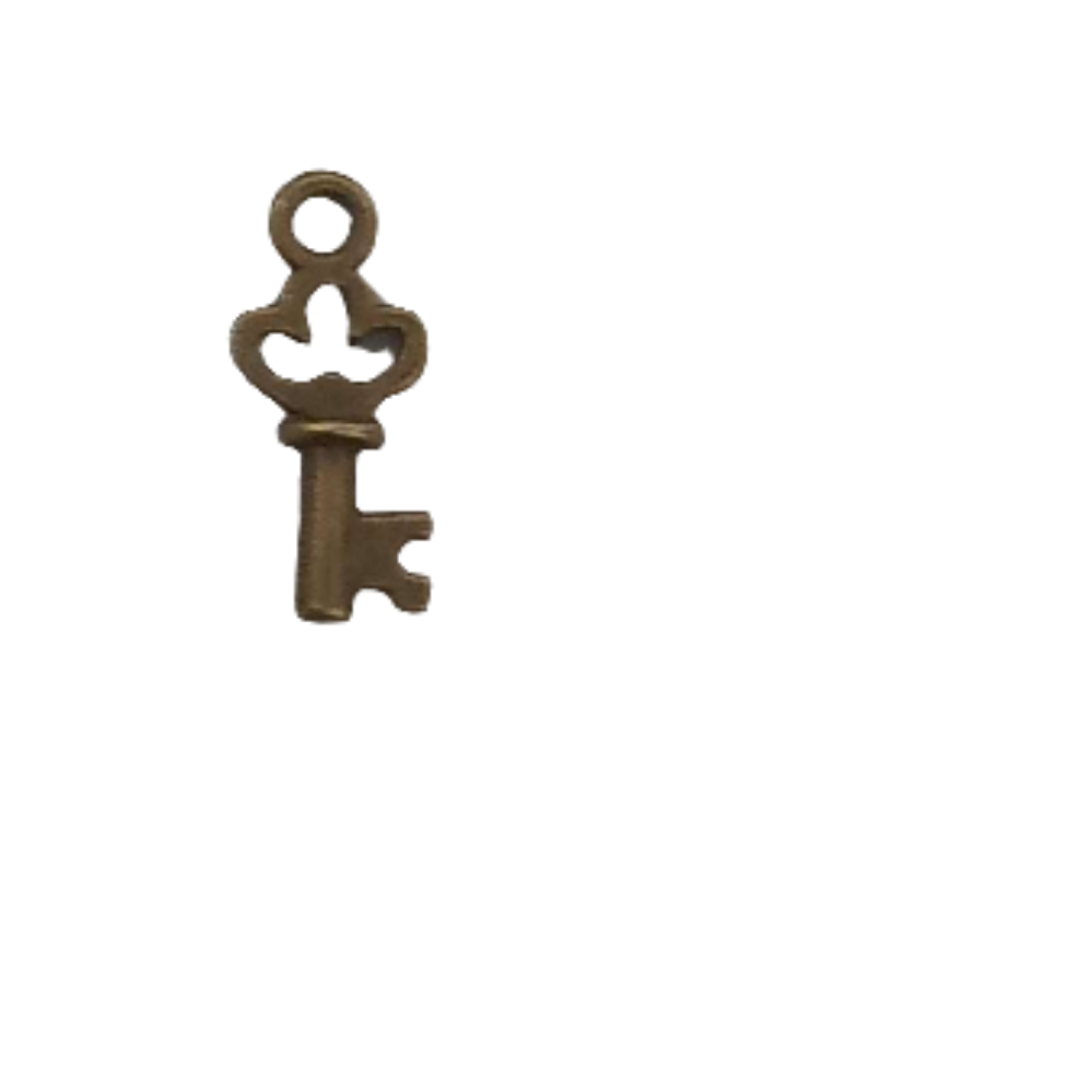 Chiave bronzo per decorazioni fai da te mini