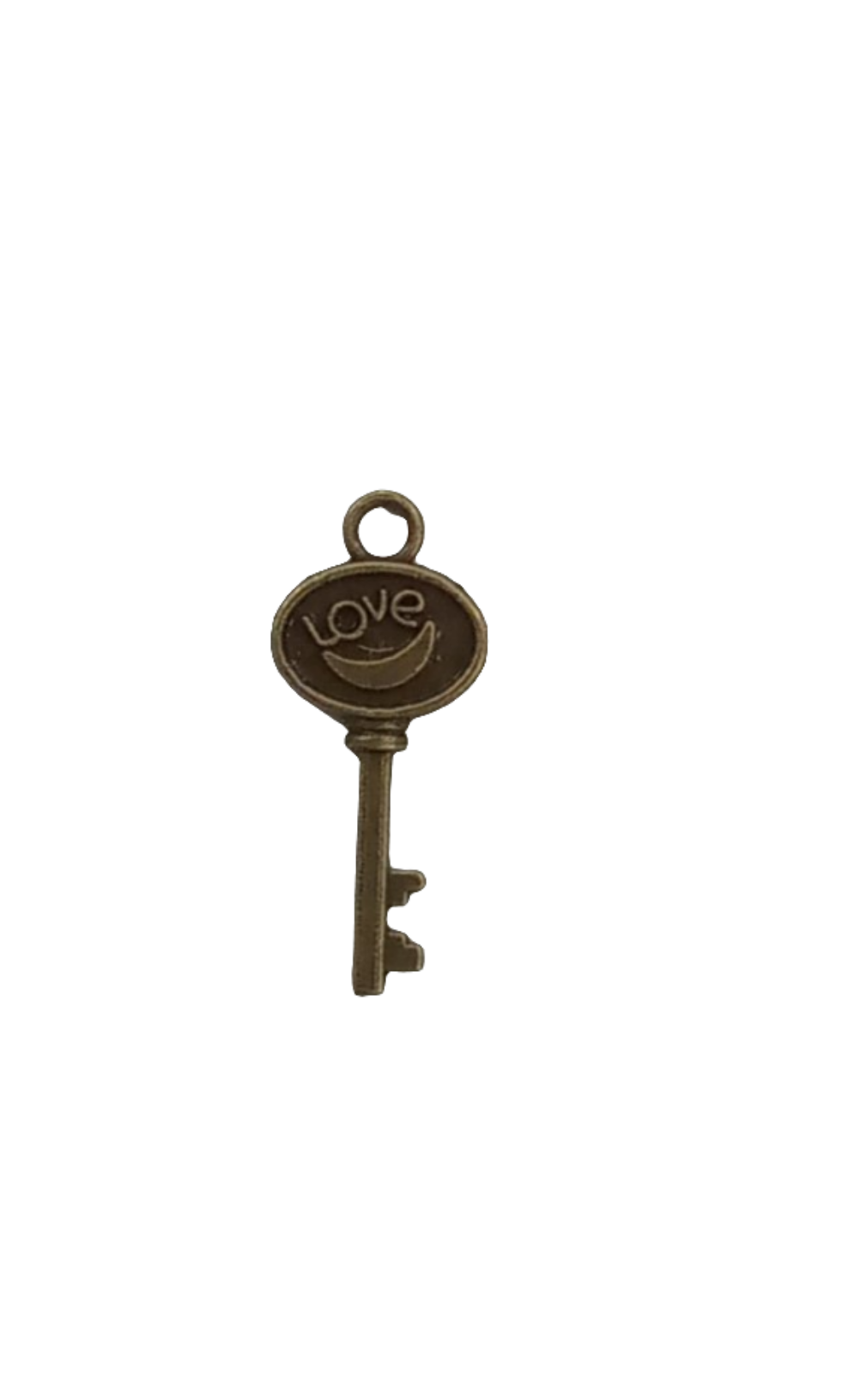 Chiave bronzo per decorazioni fai da te love