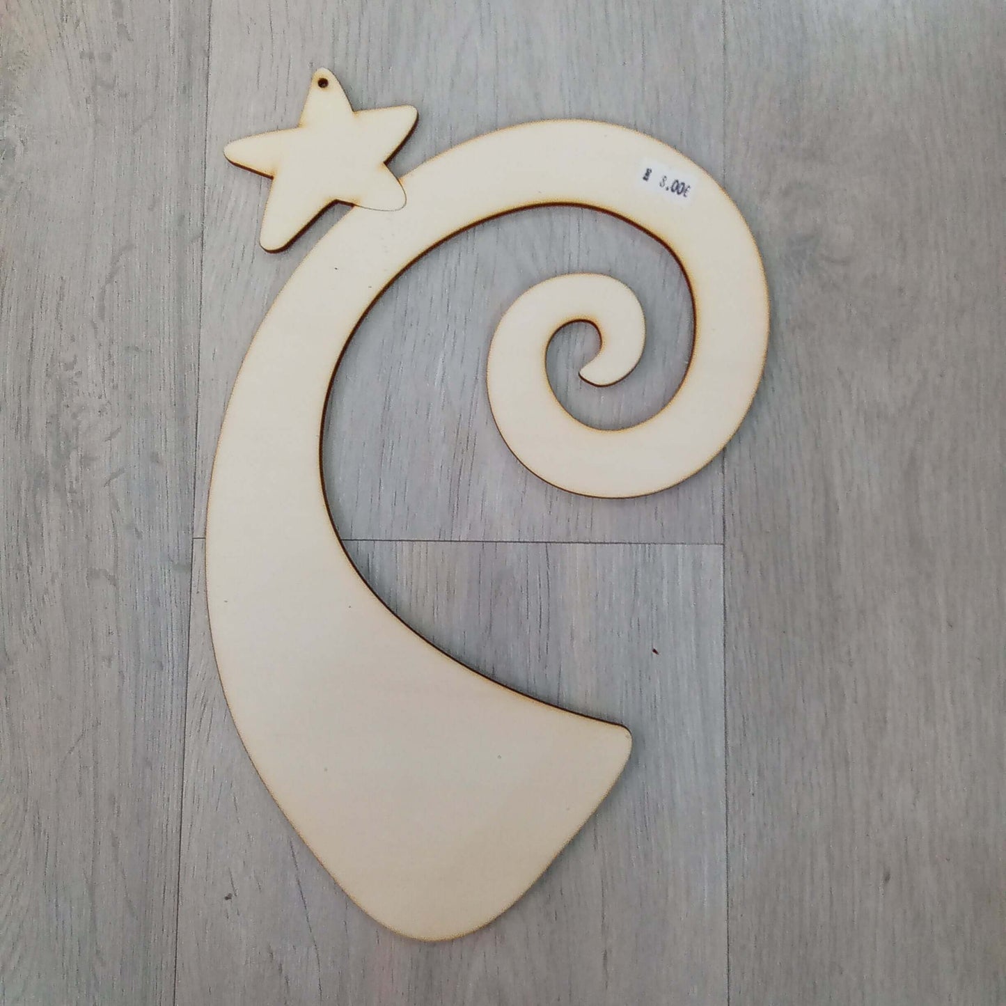 Albero di natale in legno - angels style shop hobbistica e materiali creativi