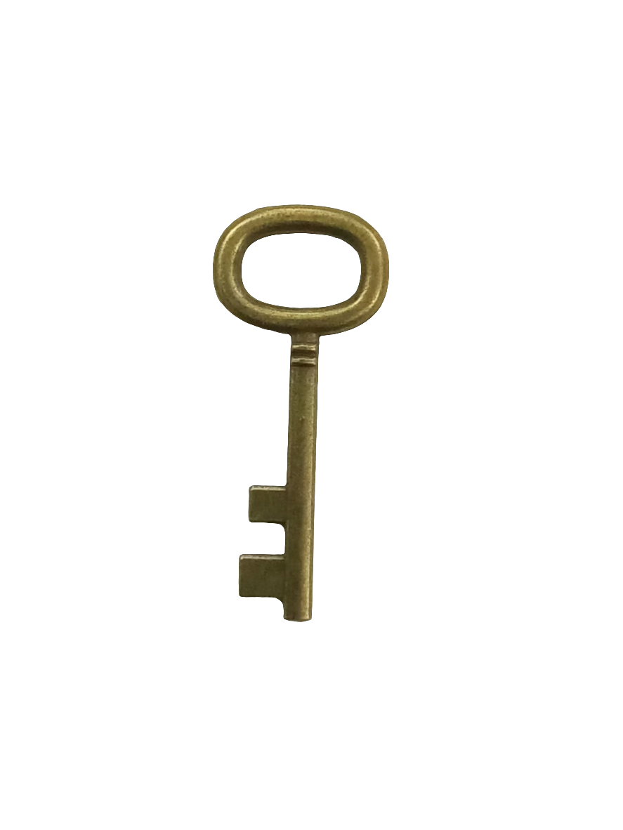 Chiave bronzo per decorazioni fai da te
