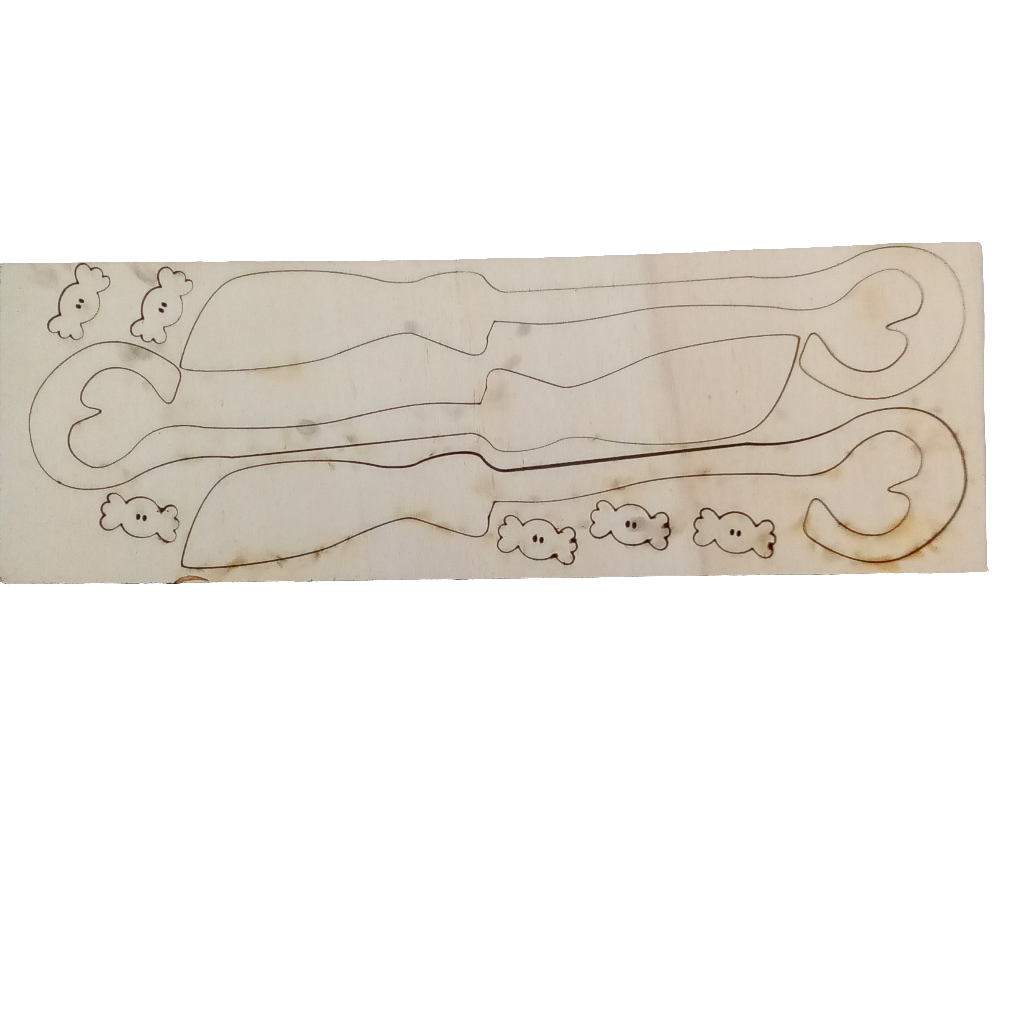 Set scope befana in legno