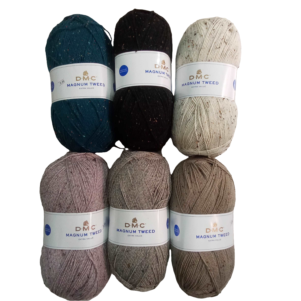 Filato Misto Lana Magnum Tweed per Lavoro a Maglia