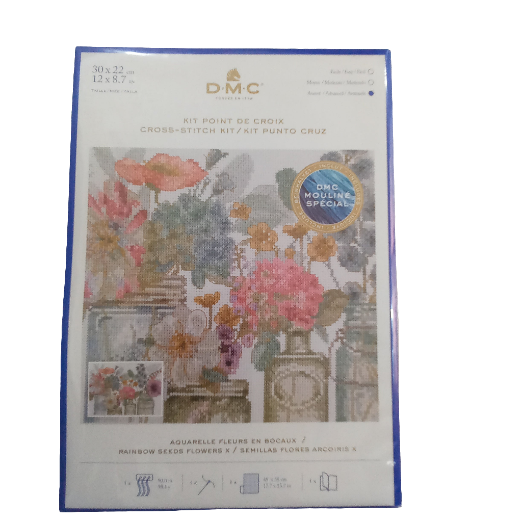 Kit Ricamo Punto Croce - Crea Capolavori Iconici