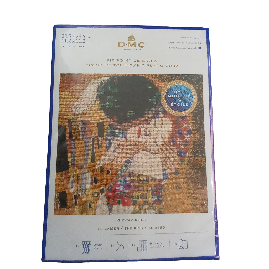 Kit Ricamo Punto Croce - Crea Capolavori Iconici