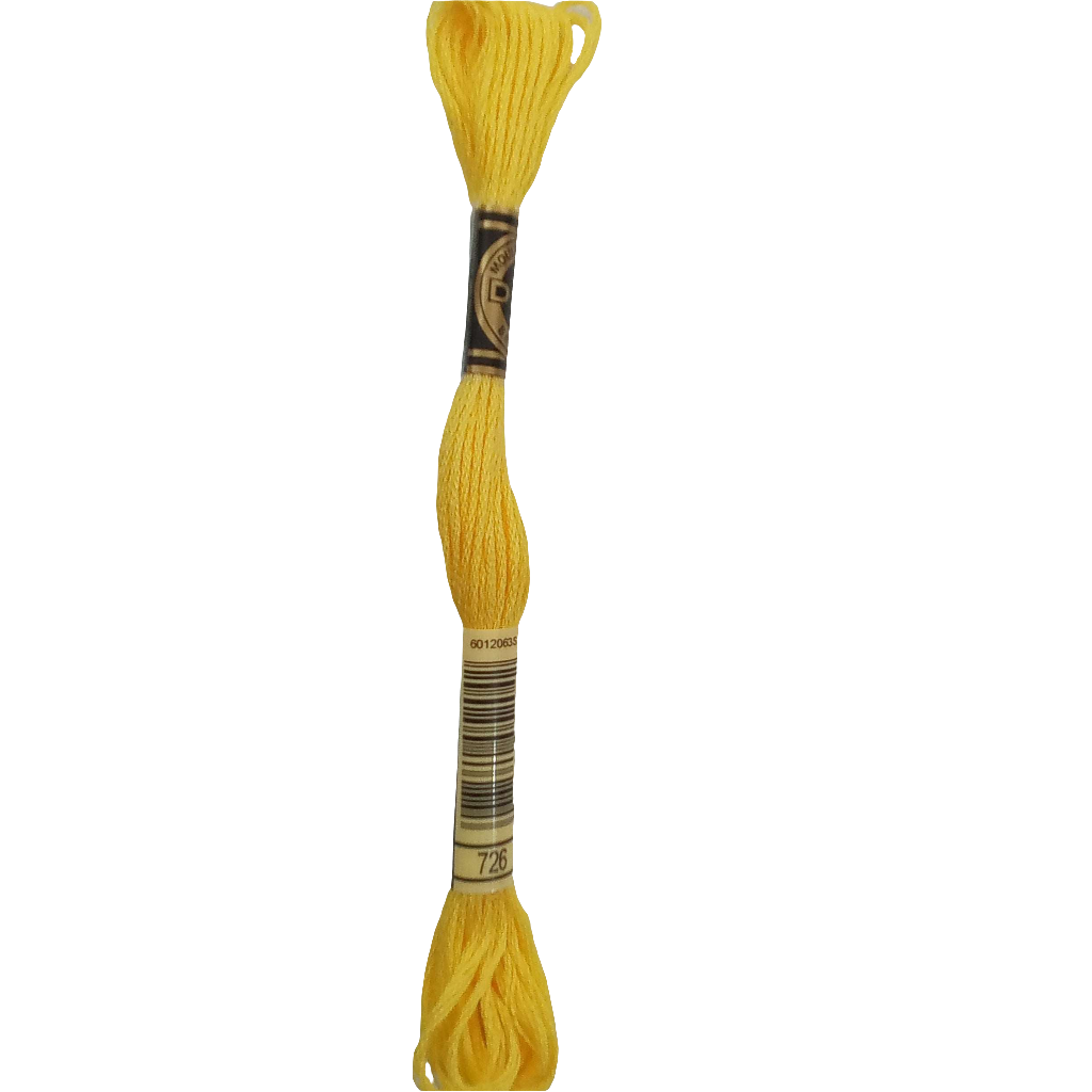 Scatena i tuoi punti creativi con il filo da ricamo Mouliné - giallo