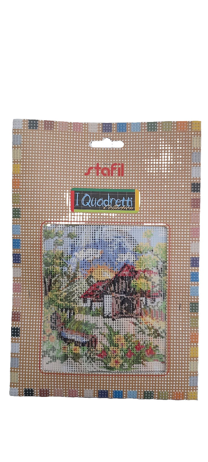 Kit da ricamo mezzo punto per creatività senza limiti