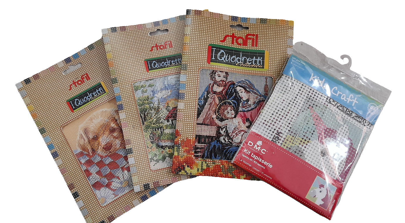 Kit da ricamo mezzo punto per creatività senza limiti