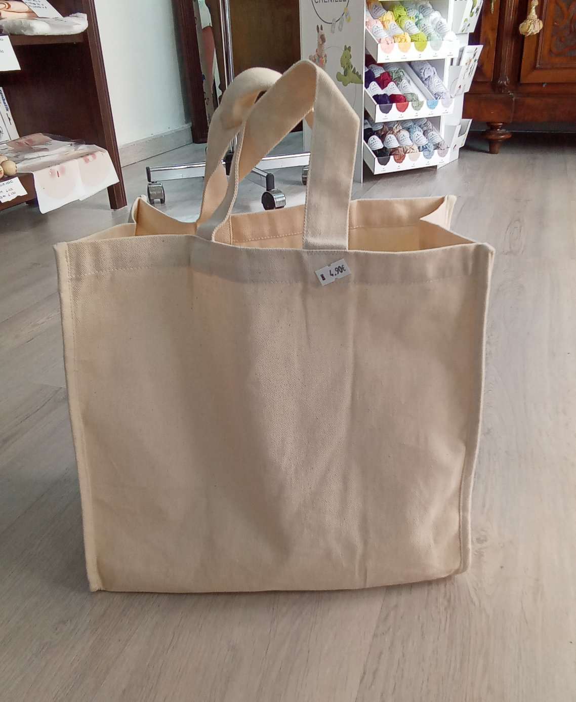 borsa in cotone da personalizzare - angels style shop hobbistica e materiali creativi