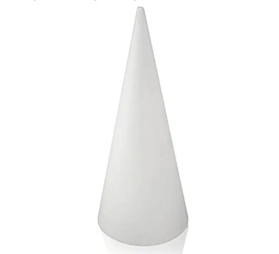 Cono di polistirolo - Cono polistirolo diametro 7 cm,