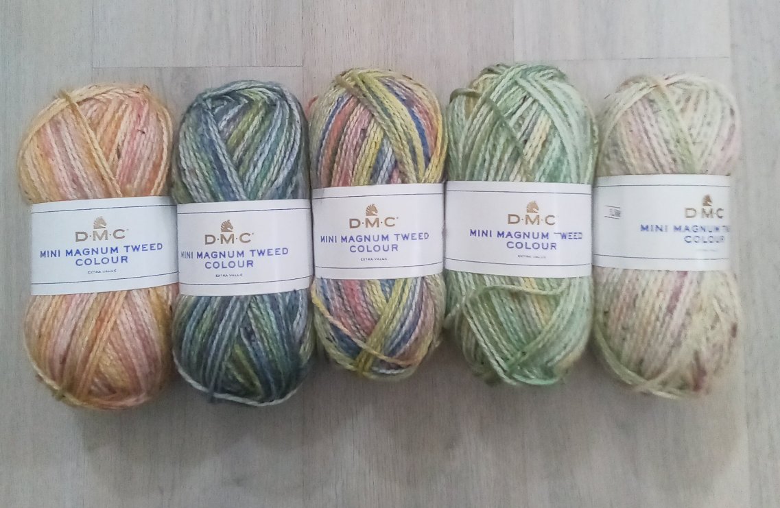 Filato misto lana - mini magnum tweed colour