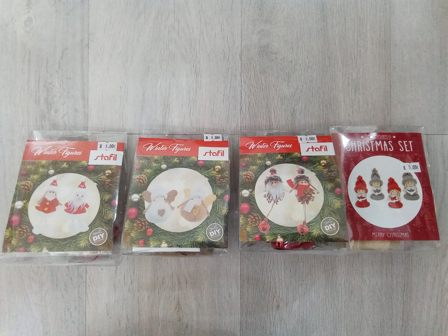 Kit decorazioni albero di natale - angels style shop hobbistica e materiali creativi