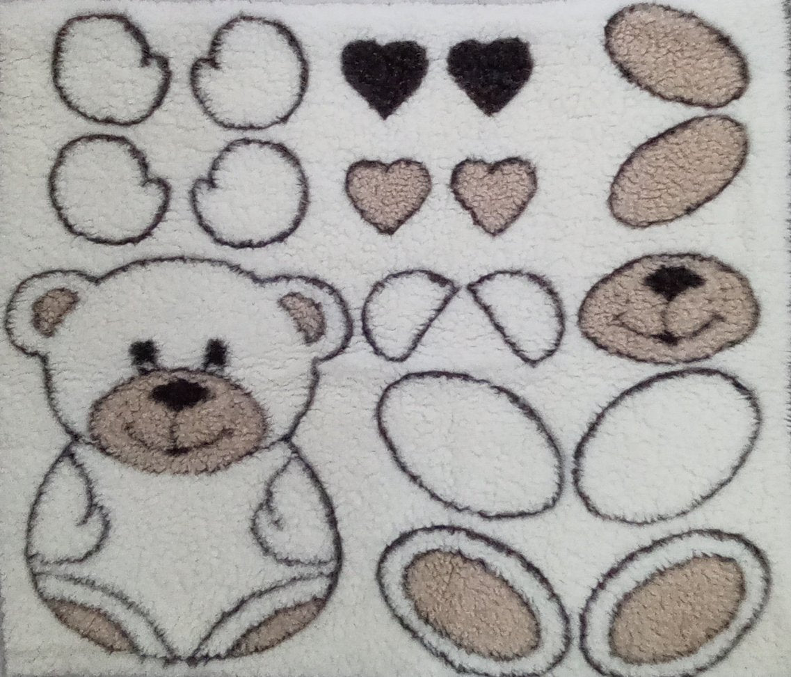 Lapplicando orsacchiotto - angels style shop hobbistica e materiali creativi