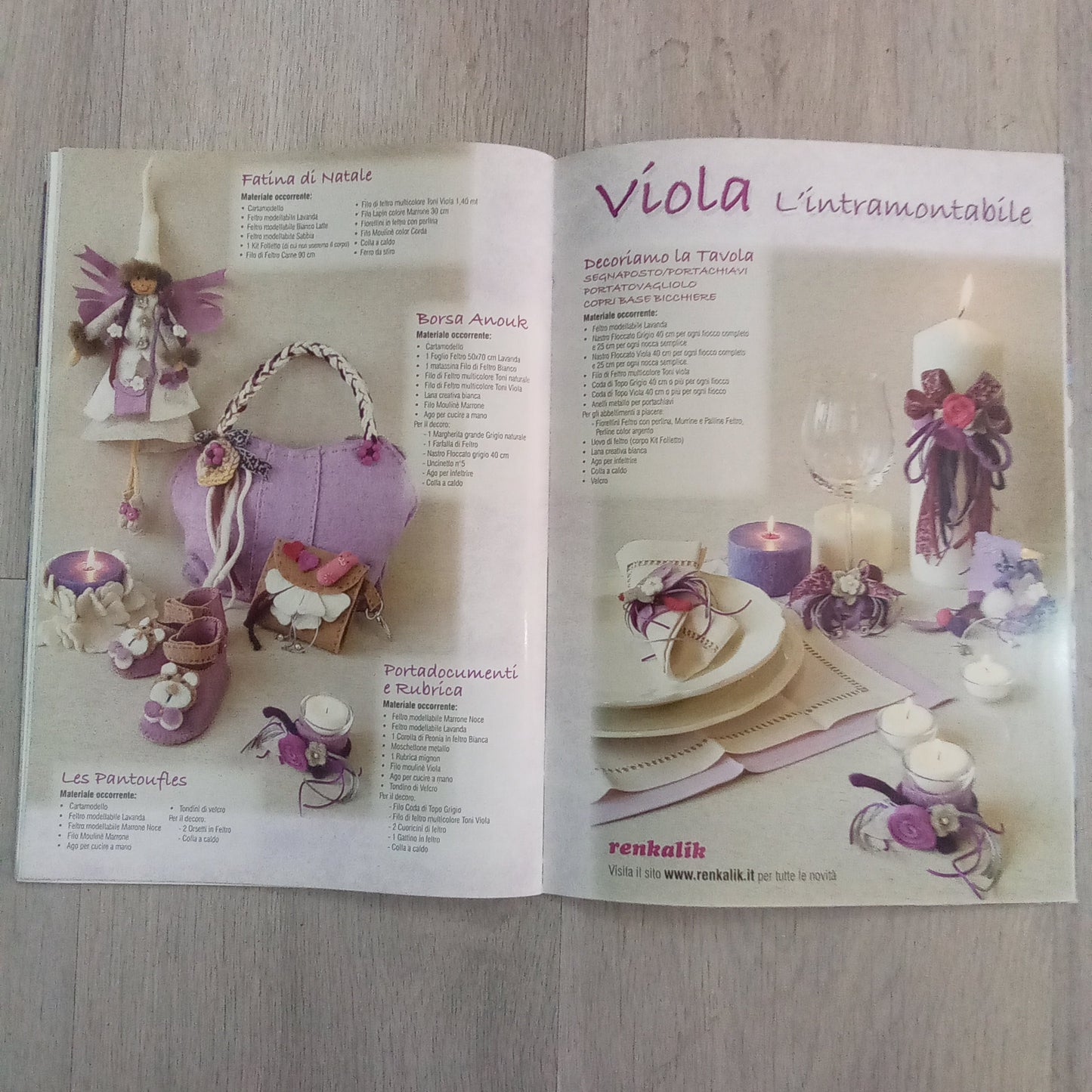Libro Renkalik - la calda magia del feltro - linea moda -