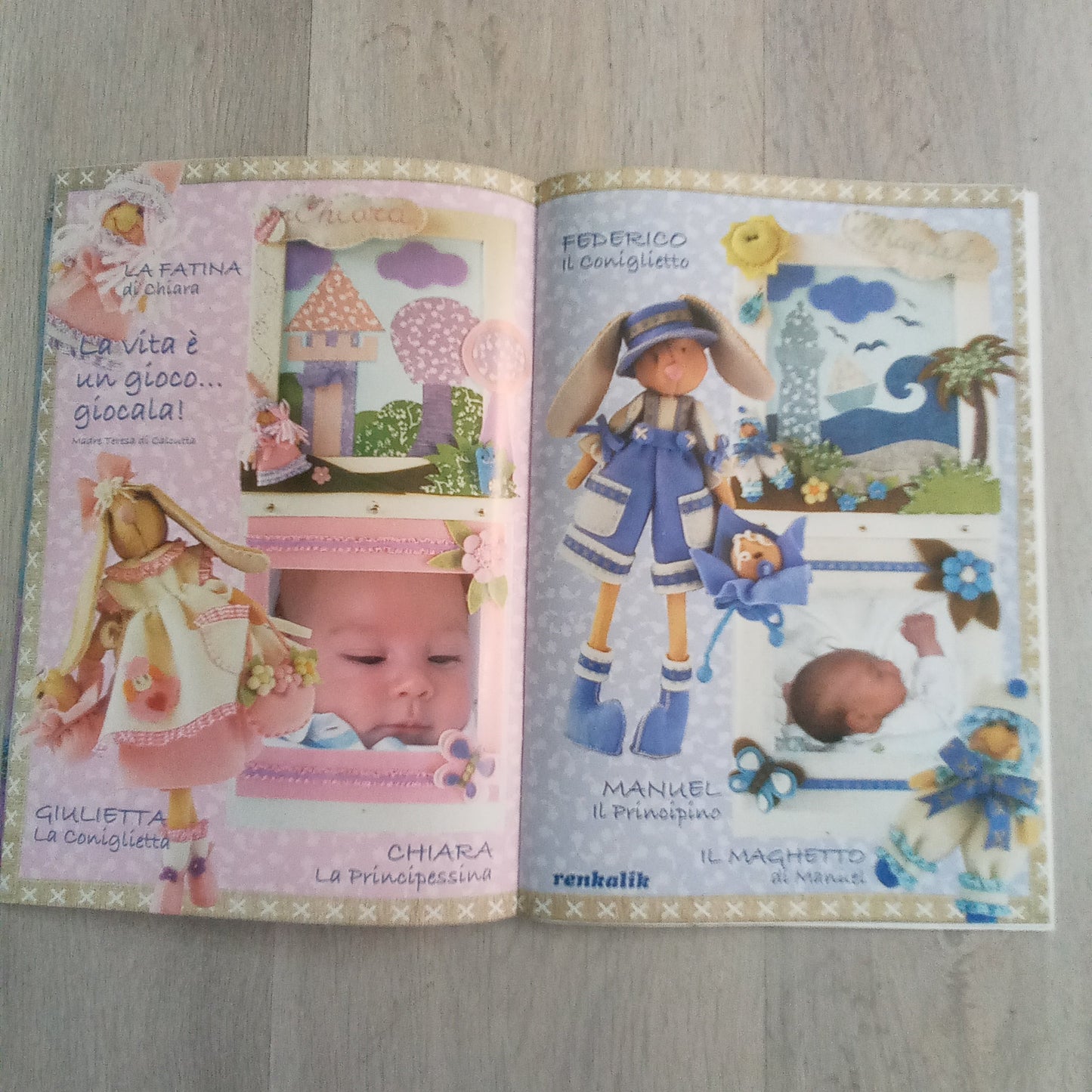 Libro Renkalik - la calda magia del feltro - mondo bimbo -