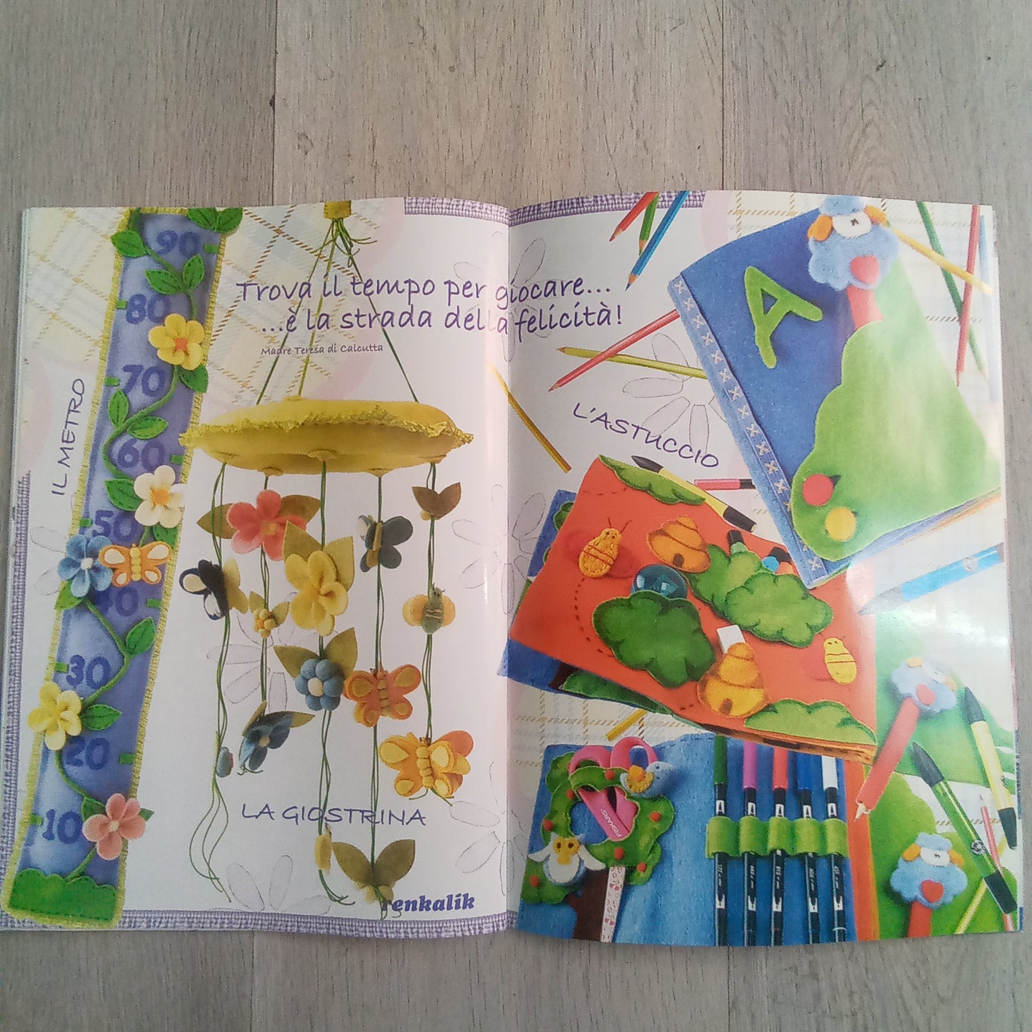 Libro Renkalik - la calda magia del feltro - mondo bimbo -