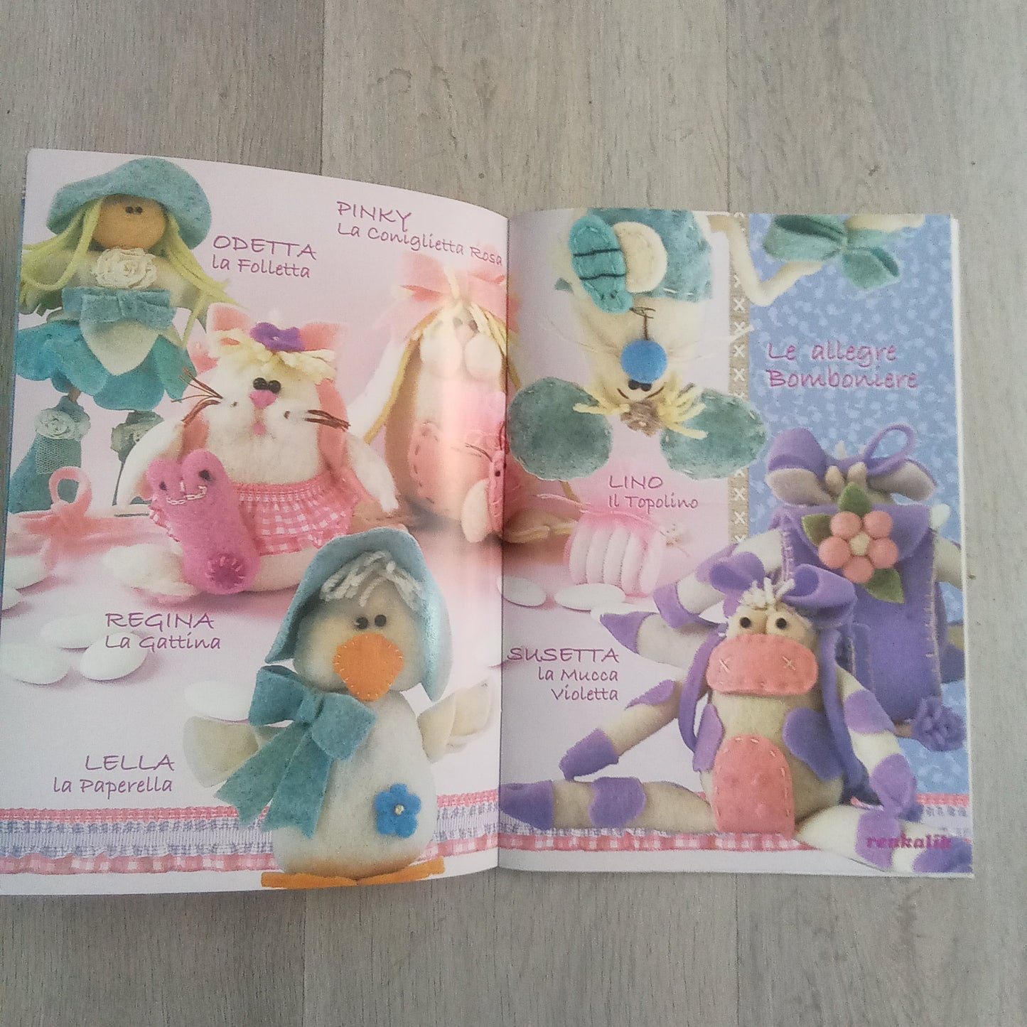 Libro Renkalik - la calda magia del feltro - mondo bimbo -