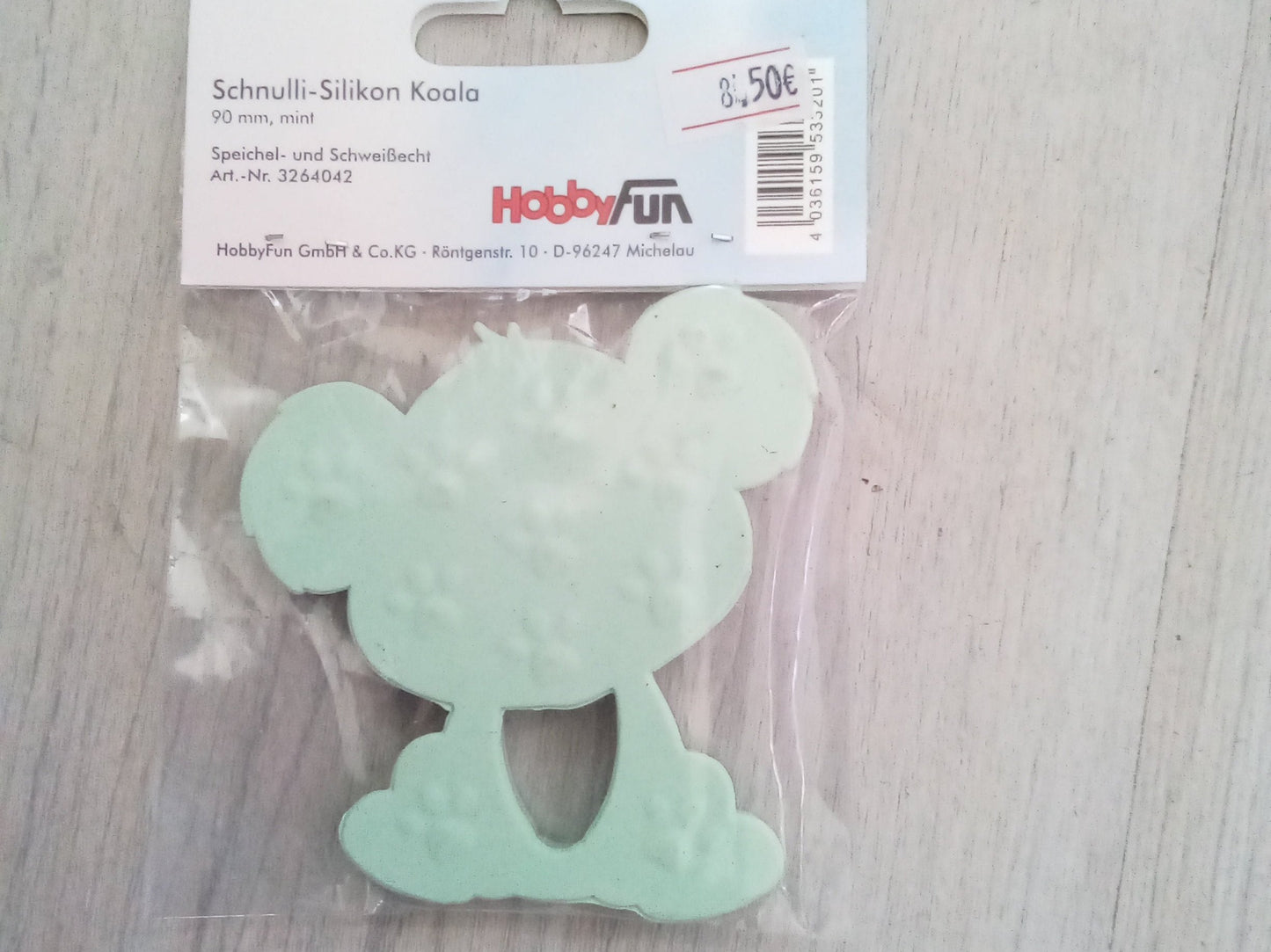 Orso silicone per catena ciuccio - angels style shop hobbistica e materiali creativi