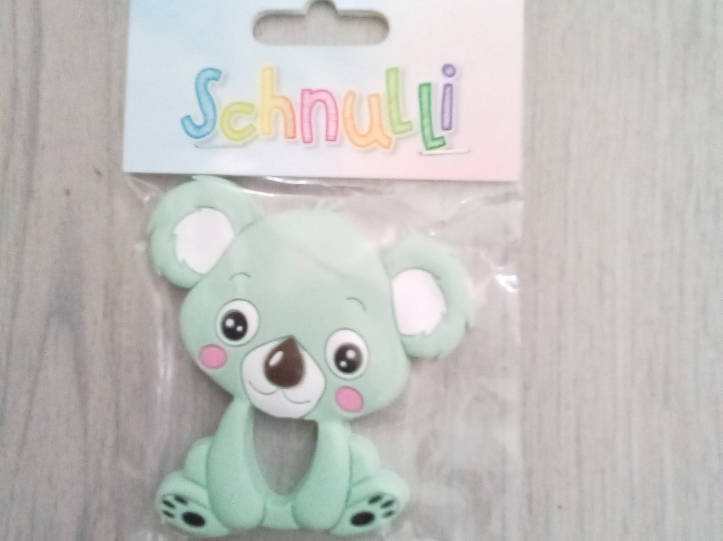 Orso silicone per catena ciuccio - angels style shop hobbistica e materiali creativi