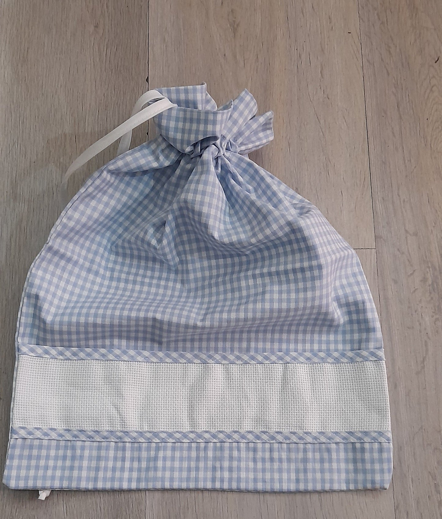 Sacchetto per asilo - Sacchetto asilo, azzurro - busta per