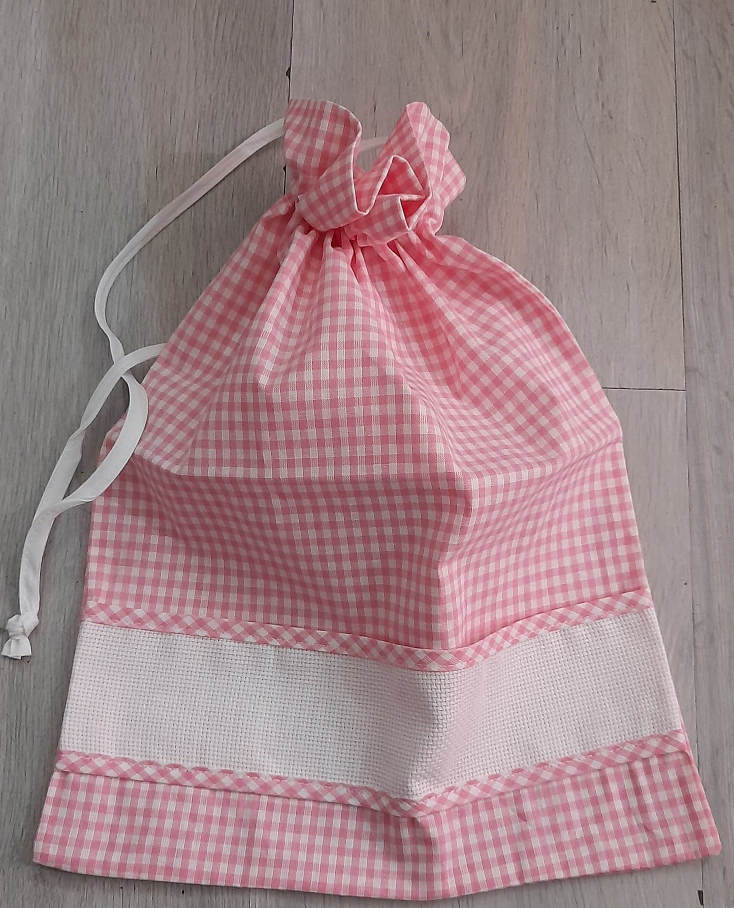 Sacchetto per asilo - Sacchetto asilo, rosa - busta per