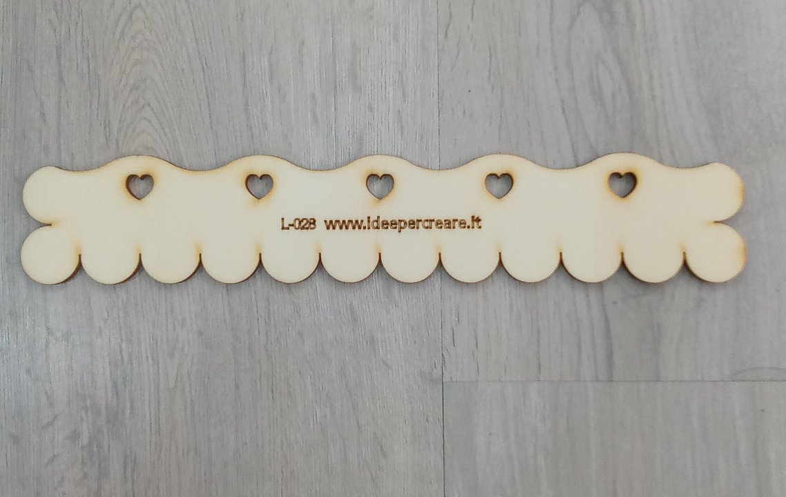 Smerlatore in legno - L016 - angels style shop hobbistica e materiali creativi