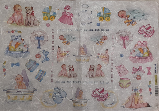Carta di riso decori baby