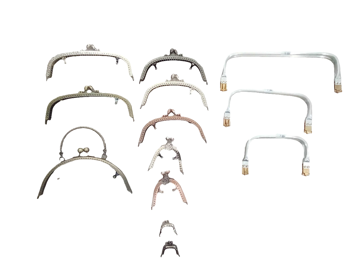 Chiusure click-clack in metallo per borse all'uncinetto-Angels Style merceria creativa