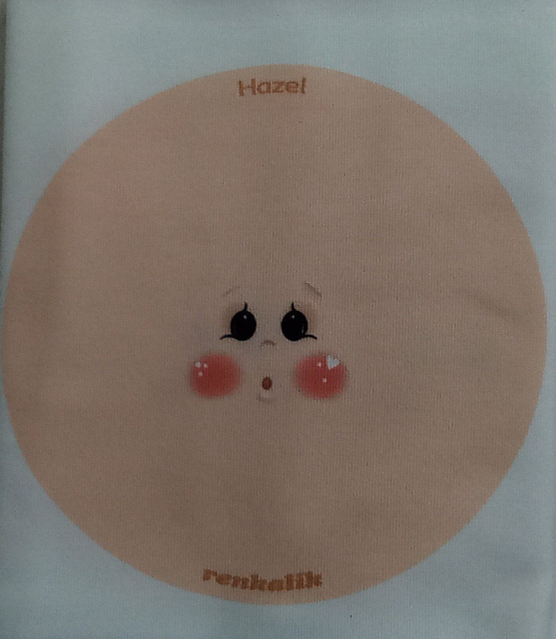 Faccine in tessuto microfibra per bambole Hazel