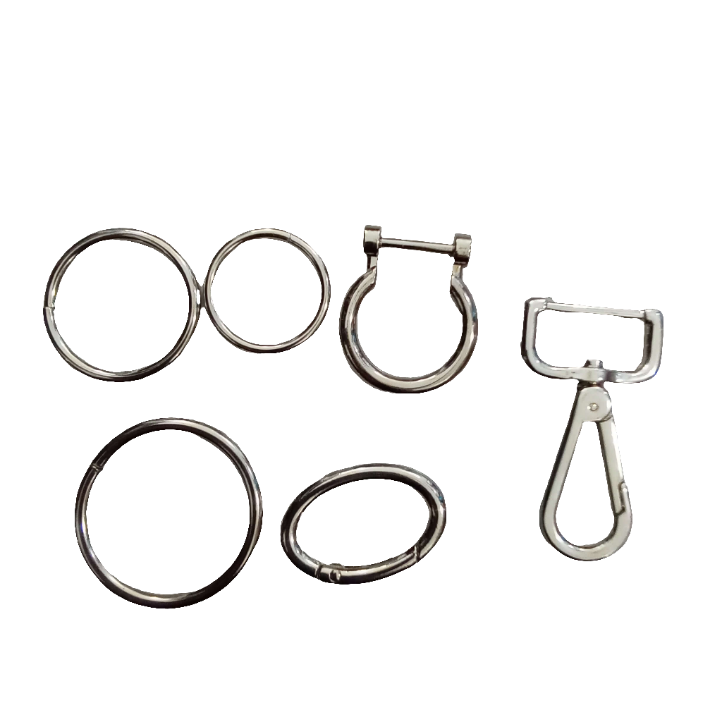 Migliora le tue borse fai-da-te con la nostra elegante combinazione di anello in metallo e moschettone