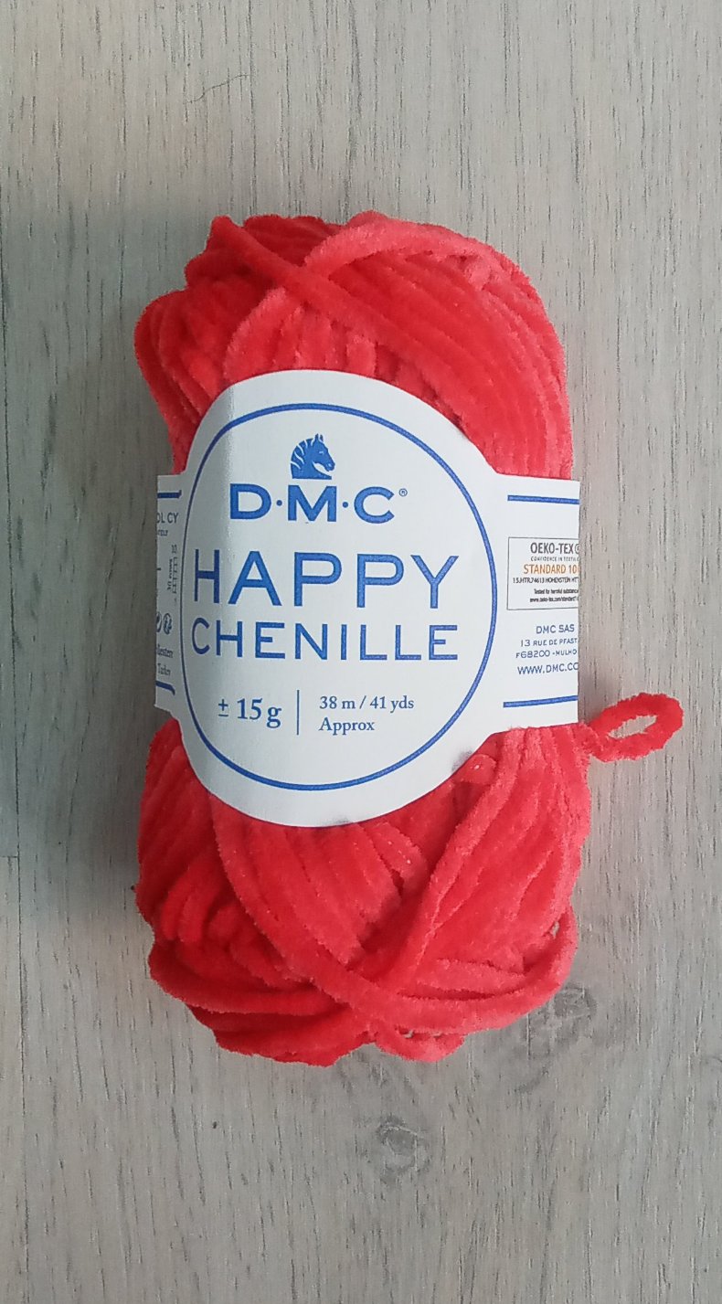 ciniglia per amigurumi - happy chenille - DMC - angels style shop hobbistica e materiali creativi 